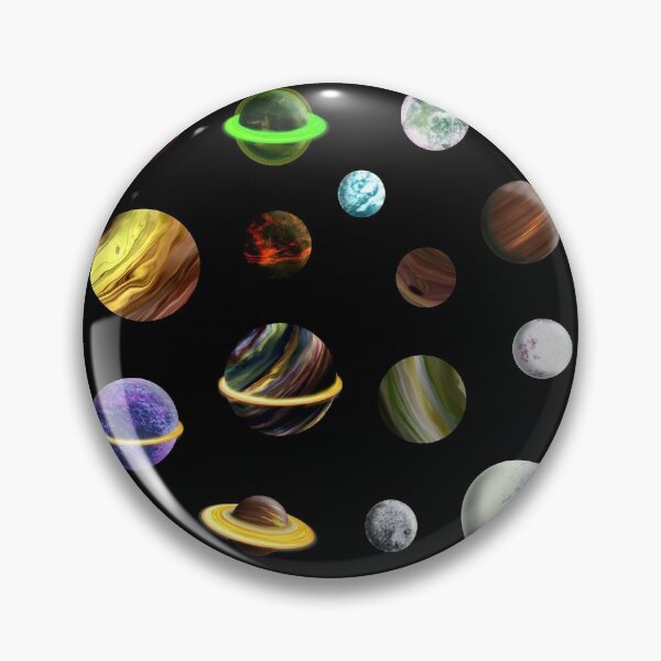 Item preview, Instant Solar System Sci Fi Map designed and sold by Tiffany Munro.