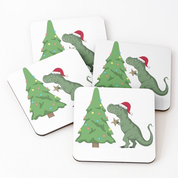 Item preview, Funny christmas trex designed and sold by adrart7.