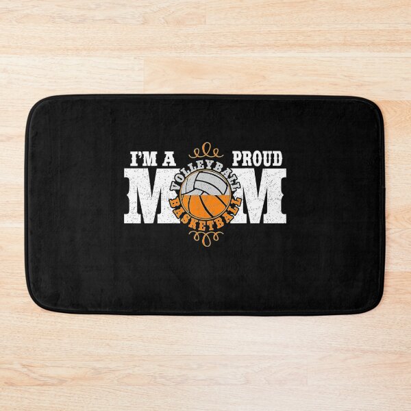 Item preview, Im a Proud Basketball Volleyball Mom  Combined Sports  designed and sold by Basketball78xqz.