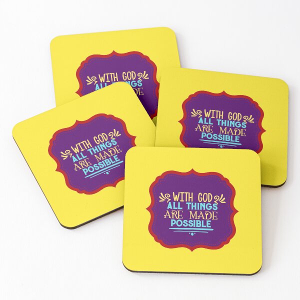 Item preview, With God All Things Are Possible designed and sold by Prayingwarrior.