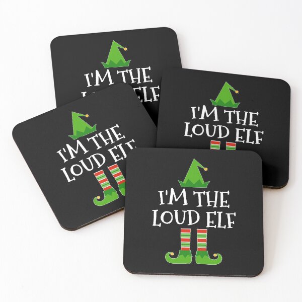Item preview, I'm The Loud Elf Matching Family Group Christmas product designed and sold by TopRatedDesigns.