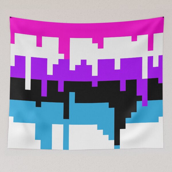 Item preview, GENDERFLUID DRIP designed and sold by MysticPotato.