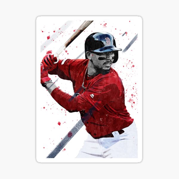 Mookie Betts - Baseball Art - Mookie - Nickname Jersey - Distressed Poster  for Sale by Nick Starn