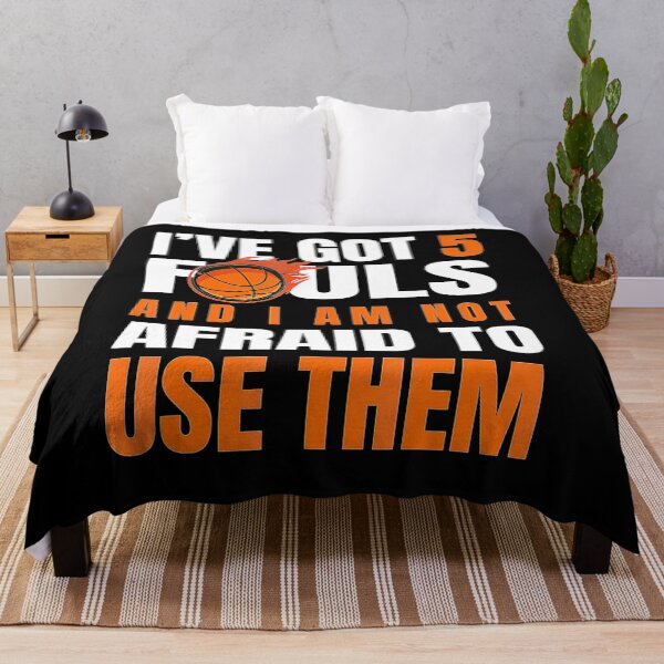 Item preview, IVe Got 5 Fouls And I Am Not Afraid Basketball Player Cute  designed and sold by Basketball78xqz.