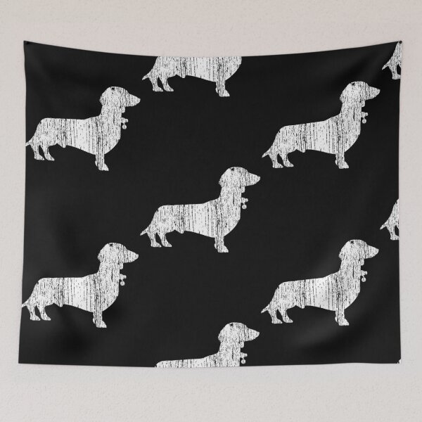 Item preview, Dachshund Vintage Wiener Silhouette Animal designed and sold by rawlingspryoxny.