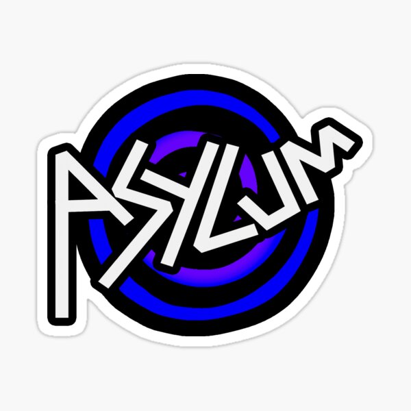 Asylum logo spiral Sticker