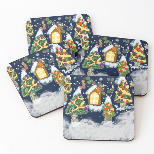 Item preview, snow winter tree designed and sold by HAIFAHARIS.