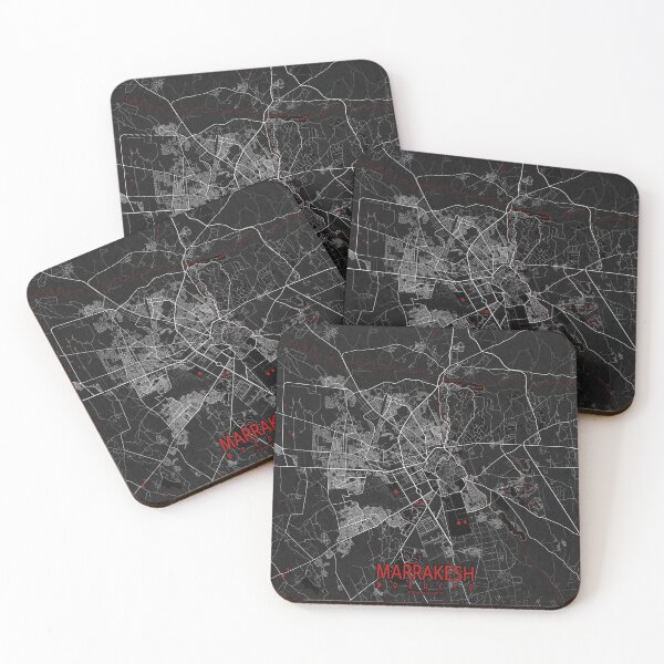 Item preview, Marrakesh City Map of Morocco - Oriental designed and sold by deMAP.