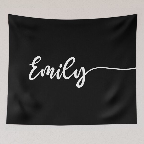Item preview, EMILY name personalized minimalist designed and sold by allysmar.