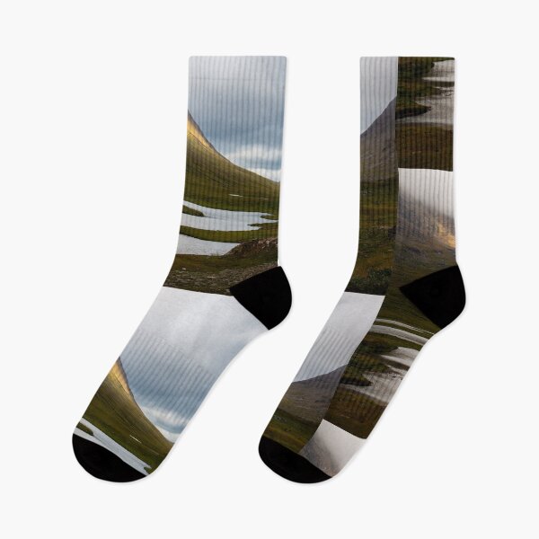 Item preview, Kungsleden trail passing through U-valley, Swedish Lapland designed and sold by Alena Vishina.