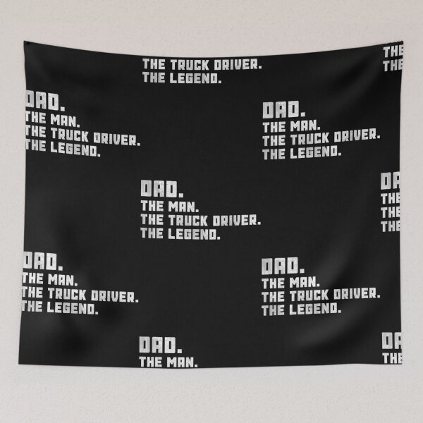 Item preview, Dad The Man Semi Truck Driver Legend Gift For Trucking Dad designed and sold by rawlingspryoxny.
