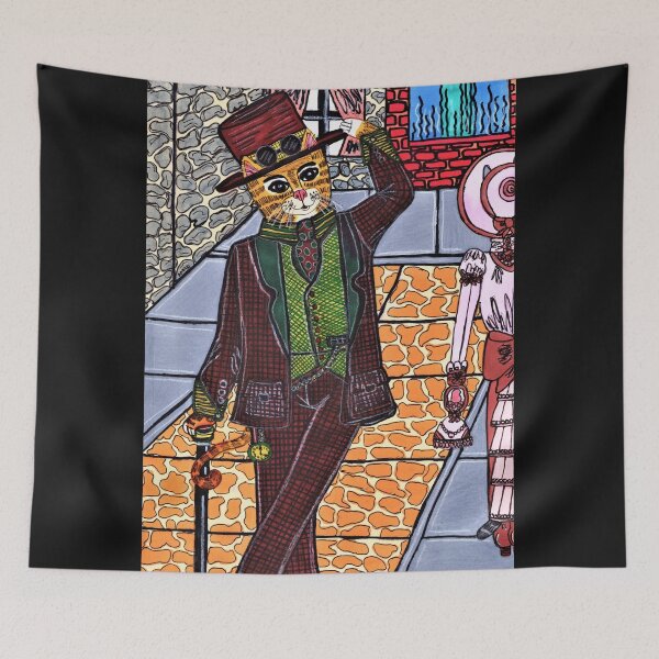 Item preview, Steampunk Gentleman Cat designed and sold by Michelle Mead.