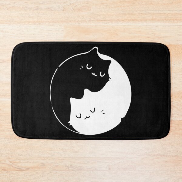 Item preview, Cat Yin Yang Love Cats Pet Lover cute animal Gift Premium Art Apparel Essential Motivation Inspiration Joy Mood  Funny Cat Halloween designed and sold by DesignByHeartUK.