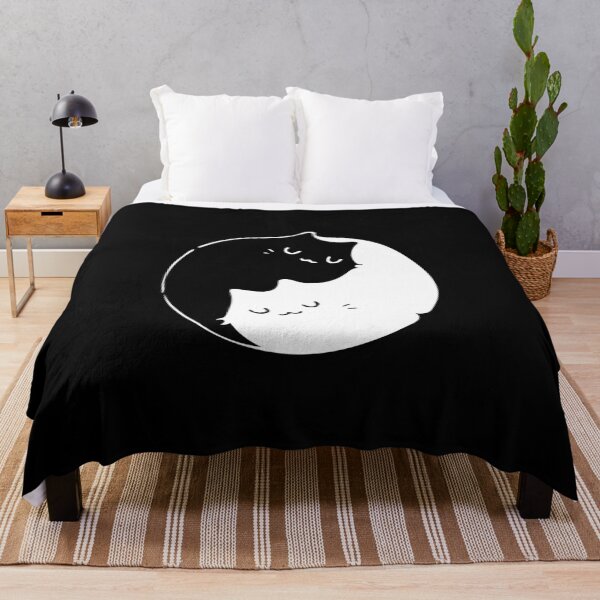 Item preview, Cat Yin Yang Love Cats Pet Lover cute animal Gift Premium Art Apparel Essential Motivation Inspiration Joy Mood Funny Cat Halloween designed and sold by DesignByHeartUK.