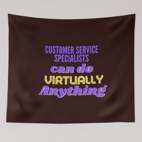 Item preview, Customer Service Specialists can do Virtually Anything designed and sold by SunfullyYours.