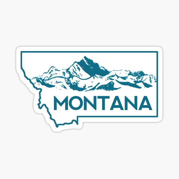 Bozeman Montana Oval Vinyl Decal Sticker City Town College University