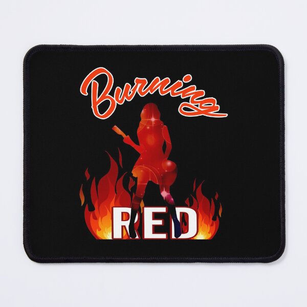 Item preview, fire, fiery red, red, red guitar, color red designed and sold by efenem.