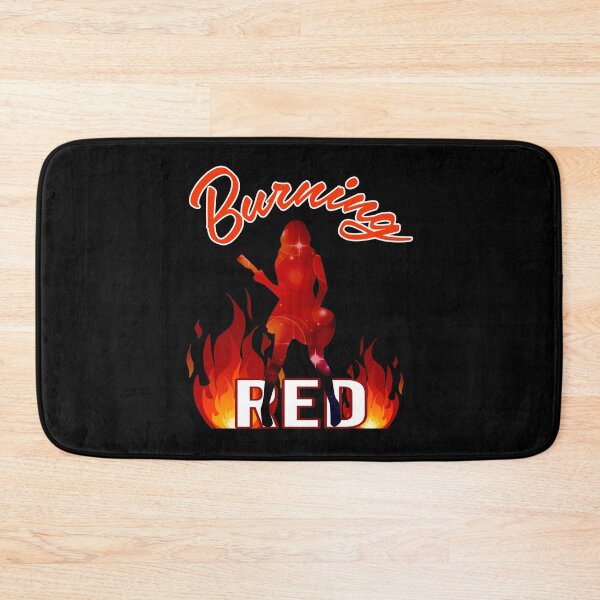Item preview, fire, fiery red, red, red guitar, color red designed and sold by efenem.