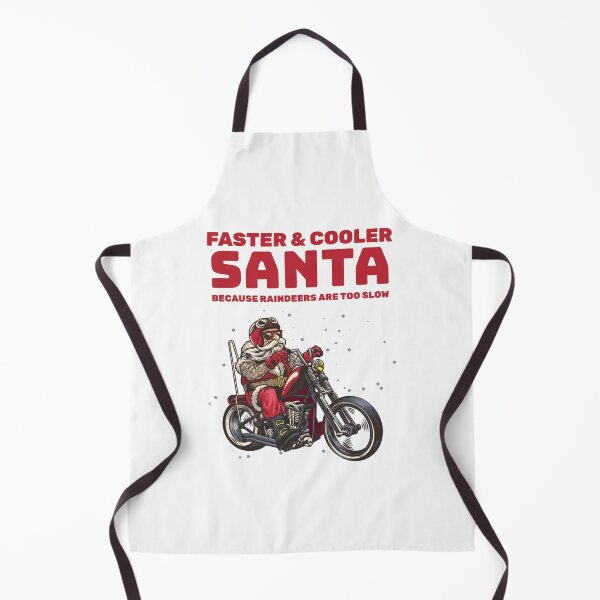 Item preview, Faster Cooler Santa - Biker designed and sold by StarsForgers.