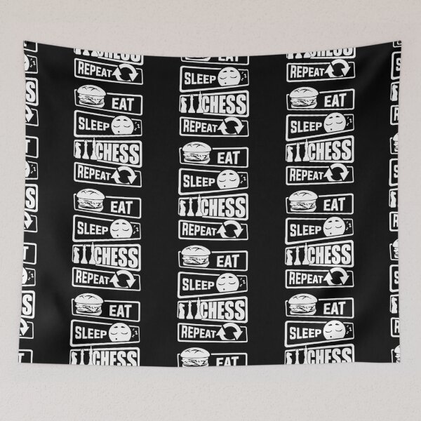 Item preview, Love chess Eat Sleep chess Repeat Game Gaming Love Chess Art Design Happy Apparel Essential Inspiration Joy Mood Funny designed and sold by DesignByHeartUK.