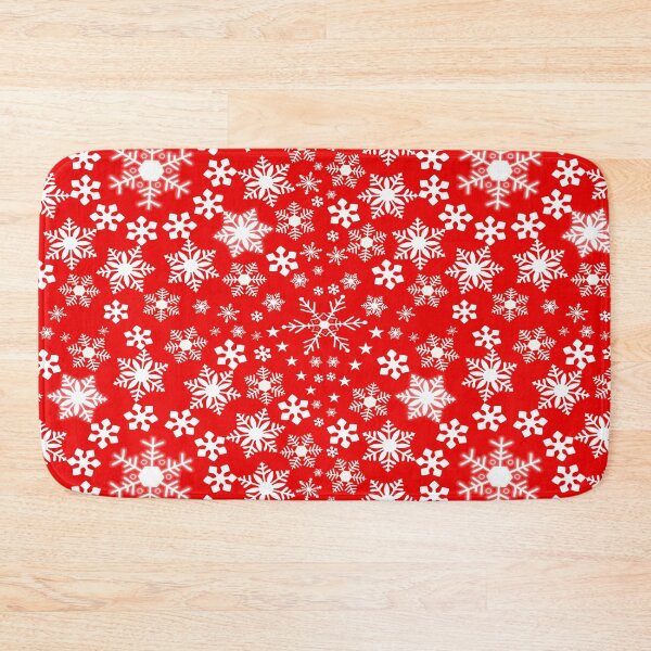 Item preview, Red Snowflakes Christmas Patterns Design 1 designed and sold by ClassyPatterns.