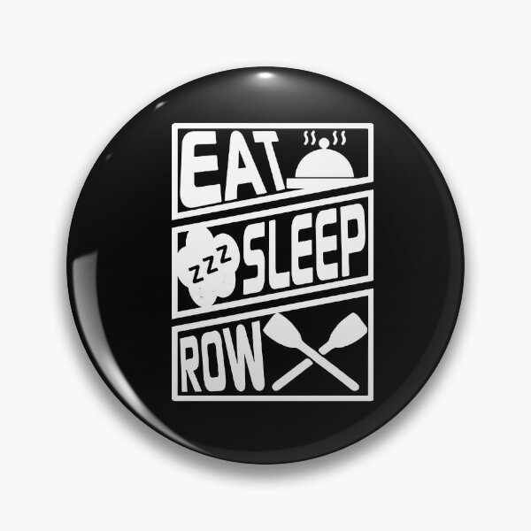 Item preview, ]Eat Sleep row Love Rowing Born to Row Gift Premium Apparel Funny Holiday Xmas designed and sold by DesignByHeartUK.