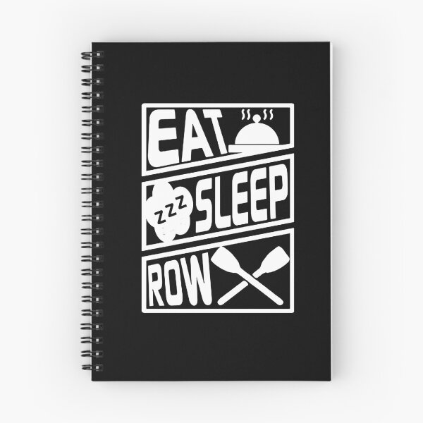 Item preview, ]Eat Sleep row Love Rowing Born to Row Gift Premium Apparel Funny Holiday Xmas designed and sold by DesignByHeartUK.