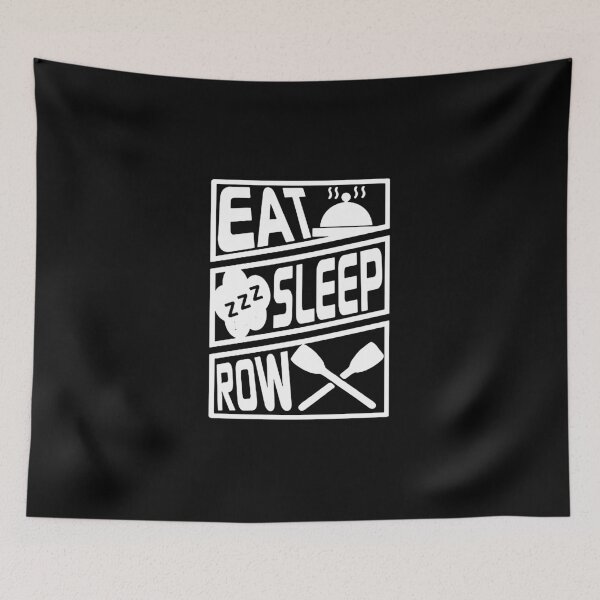 Item preview, ]Eat Sleep row Love Rowing Born to Row Gift Premium Apparel Funny Holiday Xmas designed and sold by DesignByHeartUK.