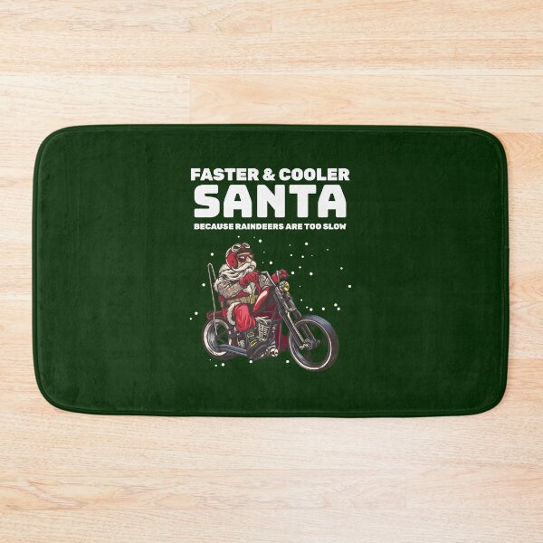 Item preview, Faster Cooler Santa - Biker designed and sold by StarsForgers.