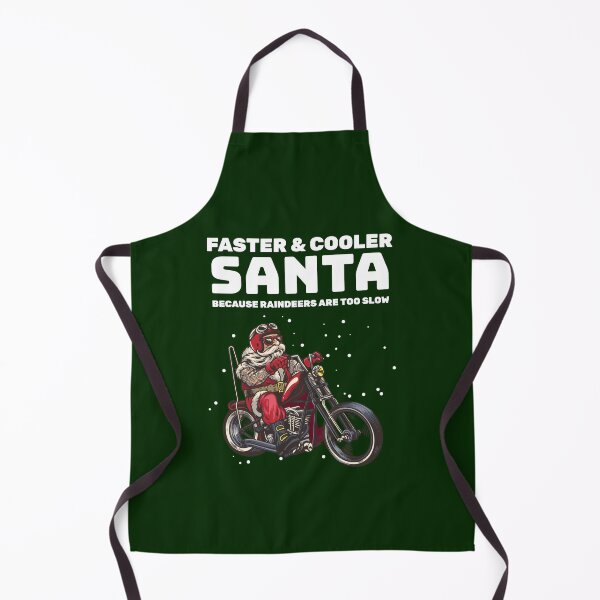 Item preview, Faster Cooler Santa - Biker designed and sold by StarsForgers.