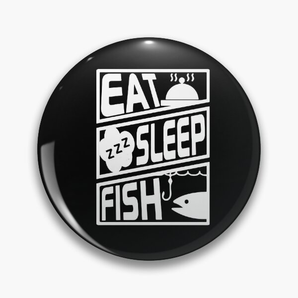 Item preview, Eat Sleep Fishing Love Fishing Born to Fish Gift Premium Apparel Funny Holiday Xmas designed and sold by DesignByHeartUK.