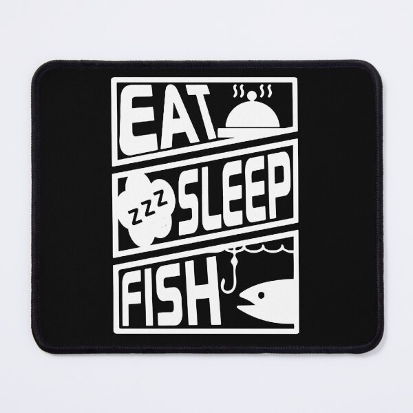 Item preview, Eat Sleep Fishing Love Fishing Born to Fish Gift Premium Apparel Funny Holiday Xmas designed and sold by DesignByHeartUK.