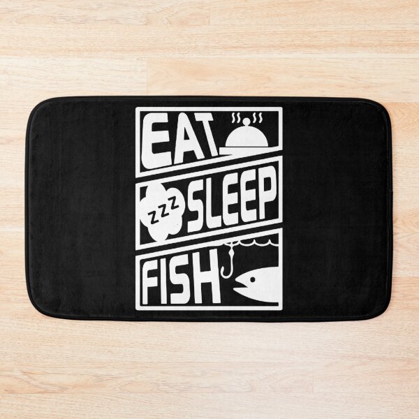 Item preview, Eat Sleep Fishing Love Fishing Born to Fish Gift Premium Apparel Funny Holiday Xmas designed and sold by DesignByHeartUK.