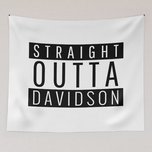 Item preview, Straight Outta Davidson North Carolina  designed and sold by Teelogic.