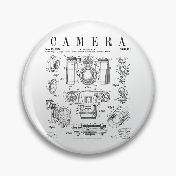 Item preview, Fotografía Cámara Vintage Clásico Patente Dibujo Impresión designed and sold by GrandeDuc.