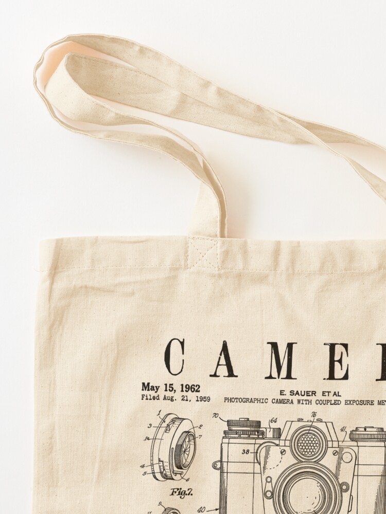 Tote bag clearance camera