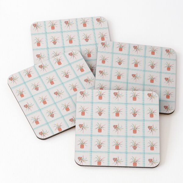 Item preview, spider plant in tiles pattern designed and sold by TheFlairPalette.