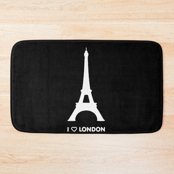 Item preview, I love London Funny Paris Eiffel Tower Prank Love Paris Fitted Art Design Happy Apparel Essential Inspiration Joy Mood Funny designed and sold by DesignByHeartUK.