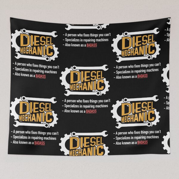 Item preview, Diesel Mechanic Badass Trucker Car Guy Gift designed and sold by rawlingspryoxny.