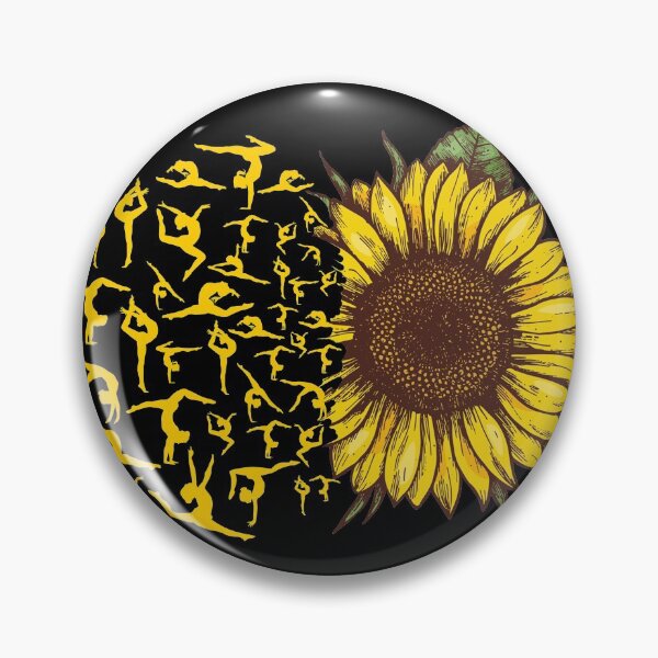 Item preview, Gymnastics sunflower wallpaper designed and sold by lauricecmd.