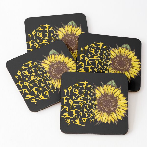 Item preview, Gymnastics sunflower wallpaper designed and sold by lauricecmd.