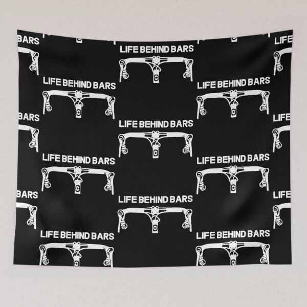 Aperçu de l'œuvre Life behind Bars love cycling mountain bike mtb funny mtb I love Riding Art Design Happy Apparel Essential Inspiration Joy Mood Funny créée et vendue par DesignByHeartUK.