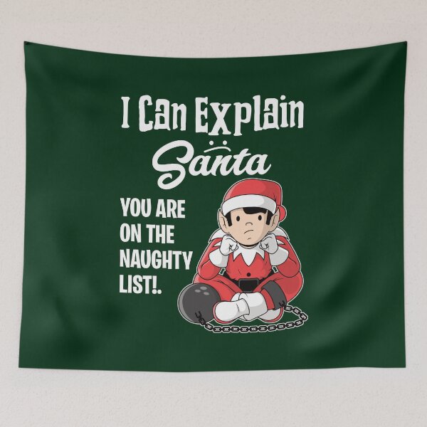 Item preview, I Can Explain Santa - Christmas designed and sold by StarsForgers.