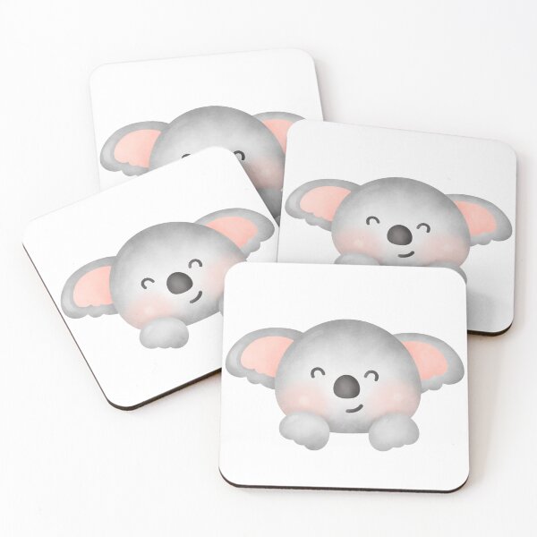 Item preview, Kawaii Koala Cute Blushing Animals Zoo Shy Adorable  designed and sold by Simplyy  Unique.
