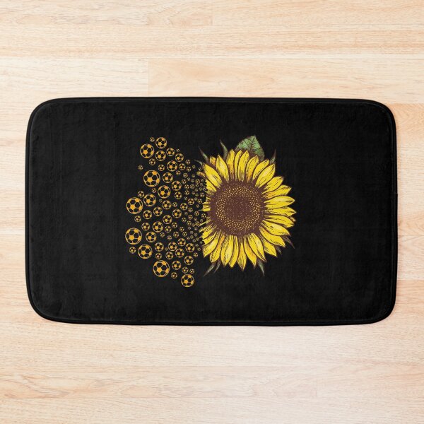 Item preview, Soccer sunflower wallpaper designed and sold by lauricecmd.