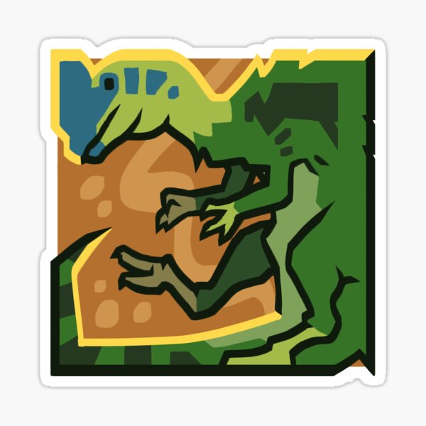 Item preview, Dinosquares: Dilophosaurus designed and sold by idrawsdinosaurs.