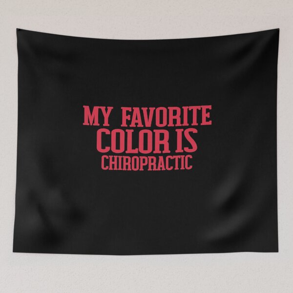 Item preview, My favorite color is Chiropractic funny gift for man and woman designed and sold by patroart.