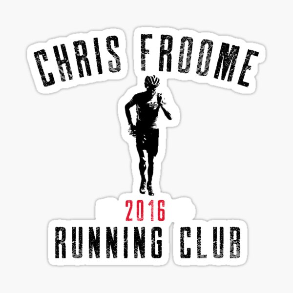 Item preview, Chris Froome Running Club designed and sold by Whatalifestyle.