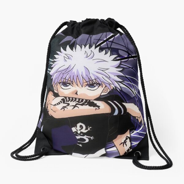 Hxh Drawstring Bags For Sale Redbubble