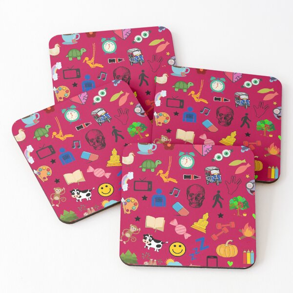 Item preview, Colorful Abstract Geometric Flamboyant Pattern  designed and sold by DoherDesigns.